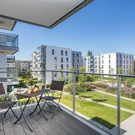Apartment Seaside 150m Do Plazy - Parking - - Polsat Ergo Arena Danzig