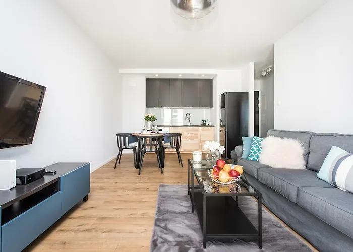 Apartman Seaside 150m Do Plazy - Parking - - Polsat Ergo Arena